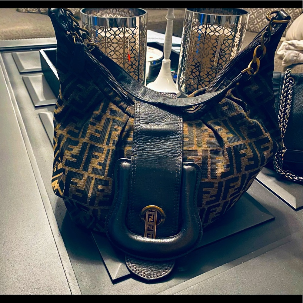 Fendi Zucca B Bag.